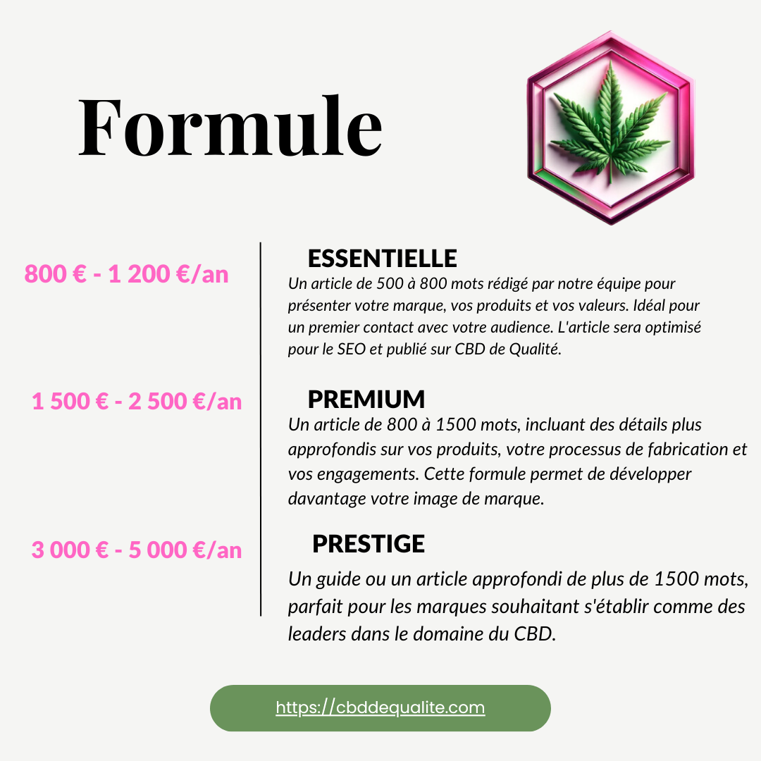 cbd formule